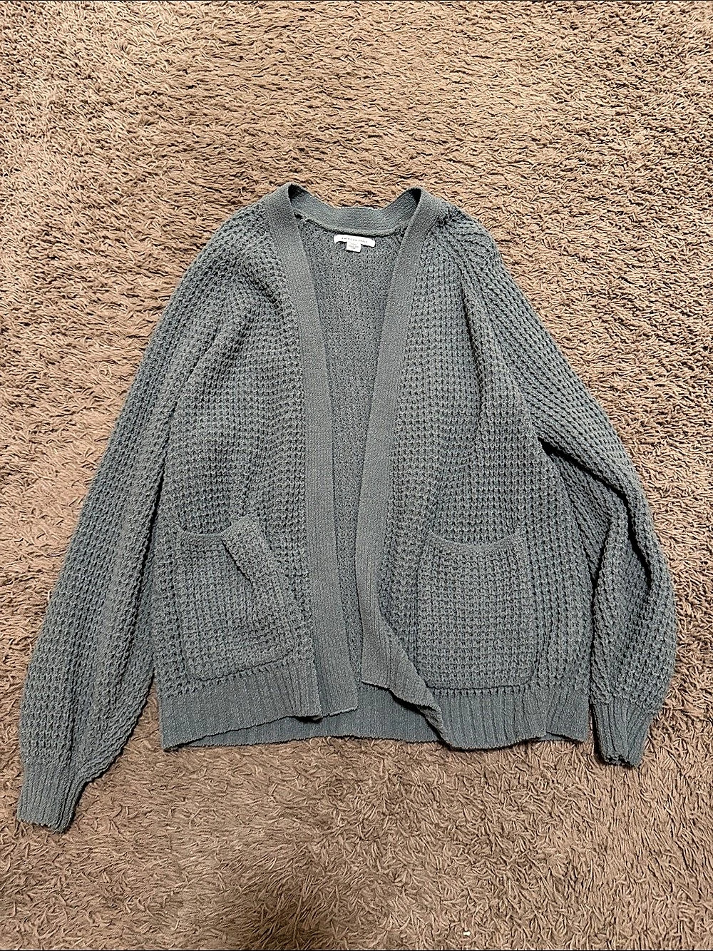 American Eagle Open Front Knit Cardigan Size Medium